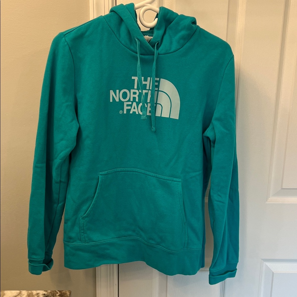 The North Face Turquoise Hoodie